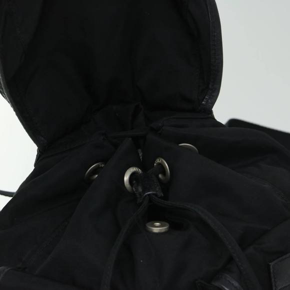 PRADA Backpack Nylon Black Auth yk10964 - Picture 10 of 16